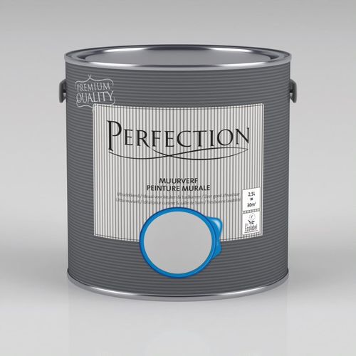 Perfection muurverf ultradekkend zijdeglans indigo blauw 2,5L