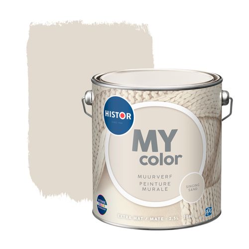 Histor Muurverf My Color Extra Mat Singing Sand 2,5l