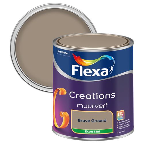Flexa Creations Muurverf Extra Mat Brave Ground 1l