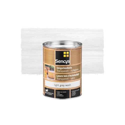 Sencys Steigerhoutbeits Transparant Light Grey Wash 2,5l