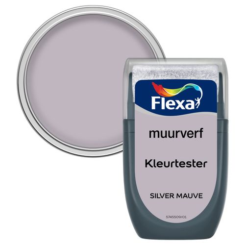 Flexa Muurverf Tester Silver Mauve 30ml