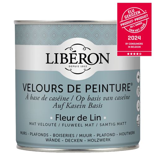 Libéron Muurverf Velours De Peinture Fleur De Lin Fluweel Mat 500ml