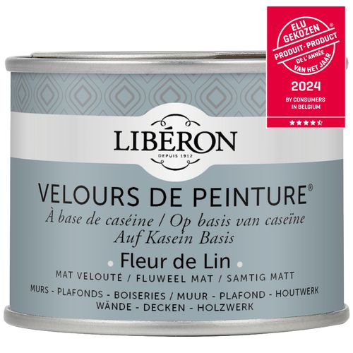 Libéron Muurverf Velours De Peinture Fleur De Lin Fluweel Mat 125ml