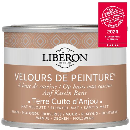 Libéron Muurverf Velours De Peinture Terre Cuite D'anjou Fluweel Mat 125ml