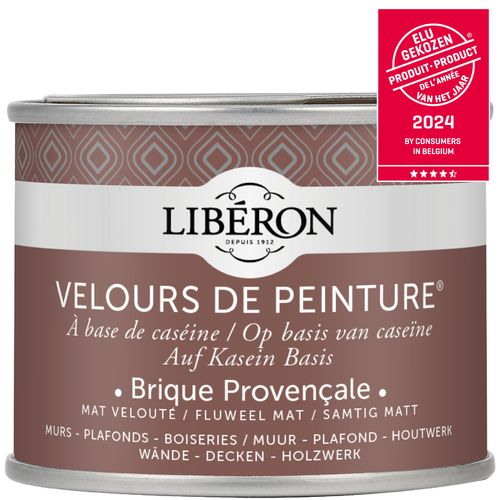 Libéron Muurverf Velours De Peinture Brique Provençale Fluweel Mat 125ml