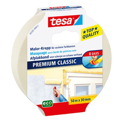 Tesa Afplaktape Premium Classic 50m X 30mm
