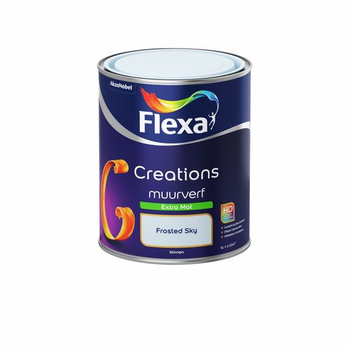 Flexa Muurverf Creations Extra Mat 3006 Frosted Sky 1l