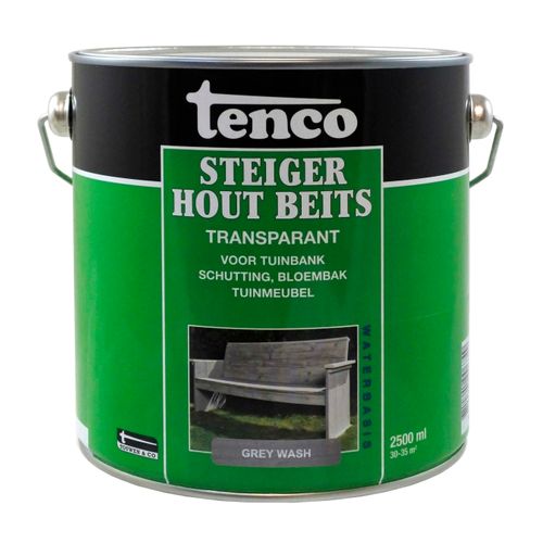 Tenco Steigerhoutbeits Grey Wash 2,5l