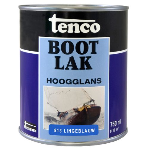 Tenco Bootlak Lingeblauw Hoogglans 750ml