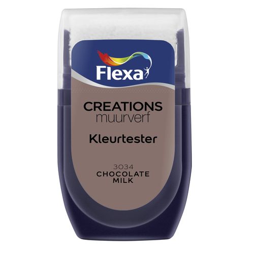 Flexa Muurverf Tester Creations Chocolate Milk 30ml