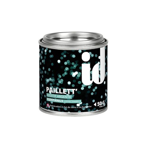 Glitters Additief Paillett' Zilver 50gr