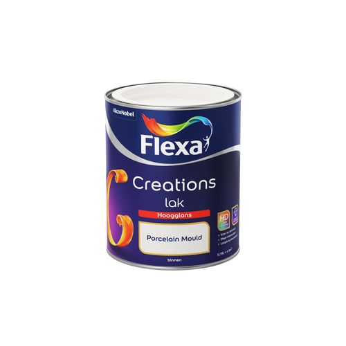 Flexa Lak Creations Hoogglans Porcelain Mould 750ml