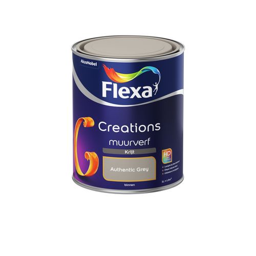 Flexa Muurverf Creations Krijt Authentic Grey 1l