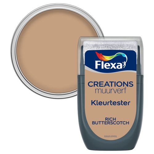 Flexa Muurverf Tester Creations Rich Butterscotch 30ml